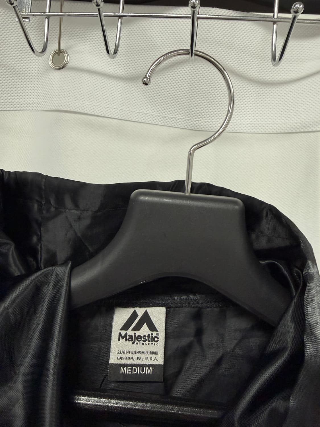 [정품] 마제스틱 뉴욕 양키스 블랙 코치 자켓 상품이미지4