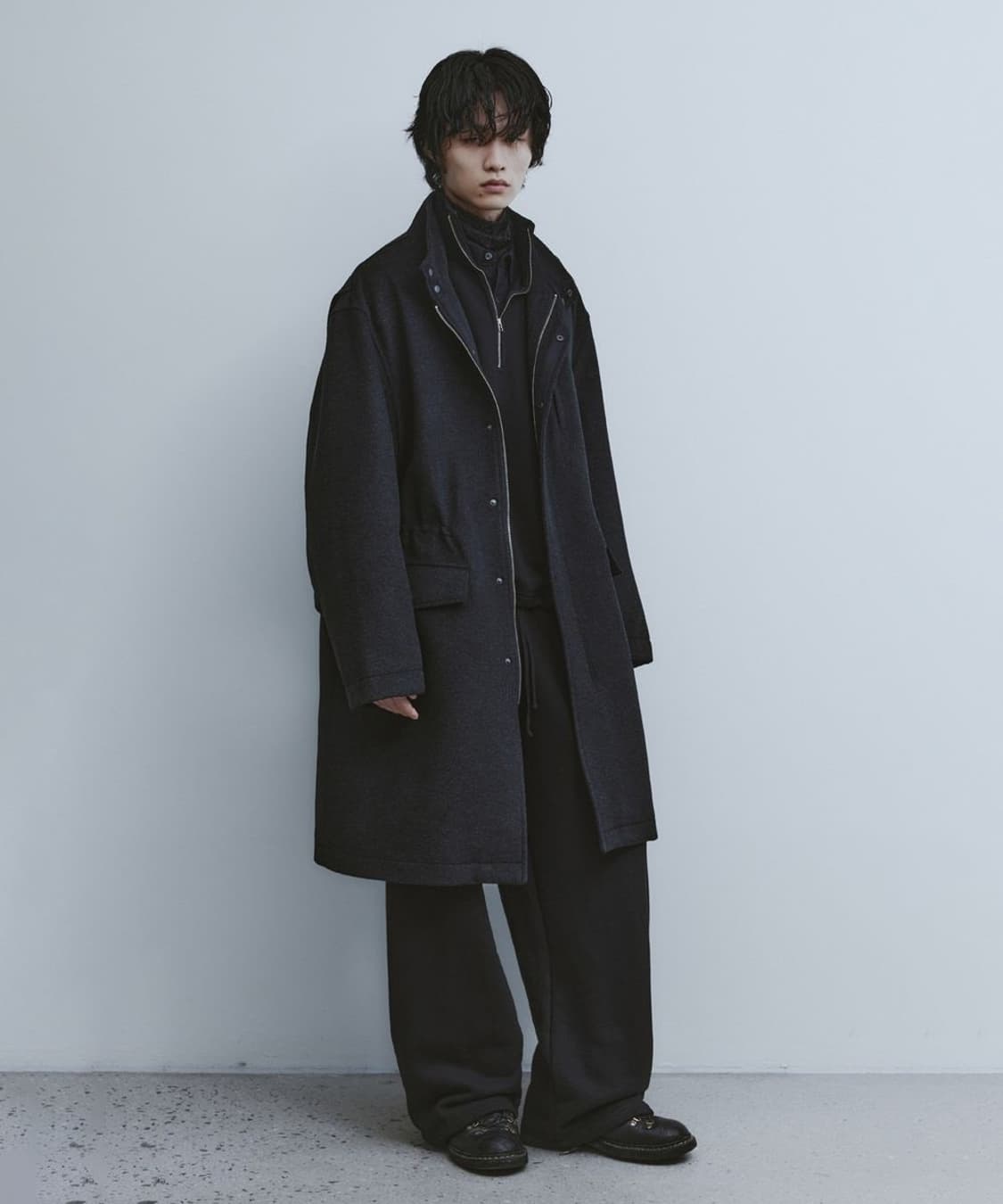 유스 밀리터리 코트 L 상품이미지1