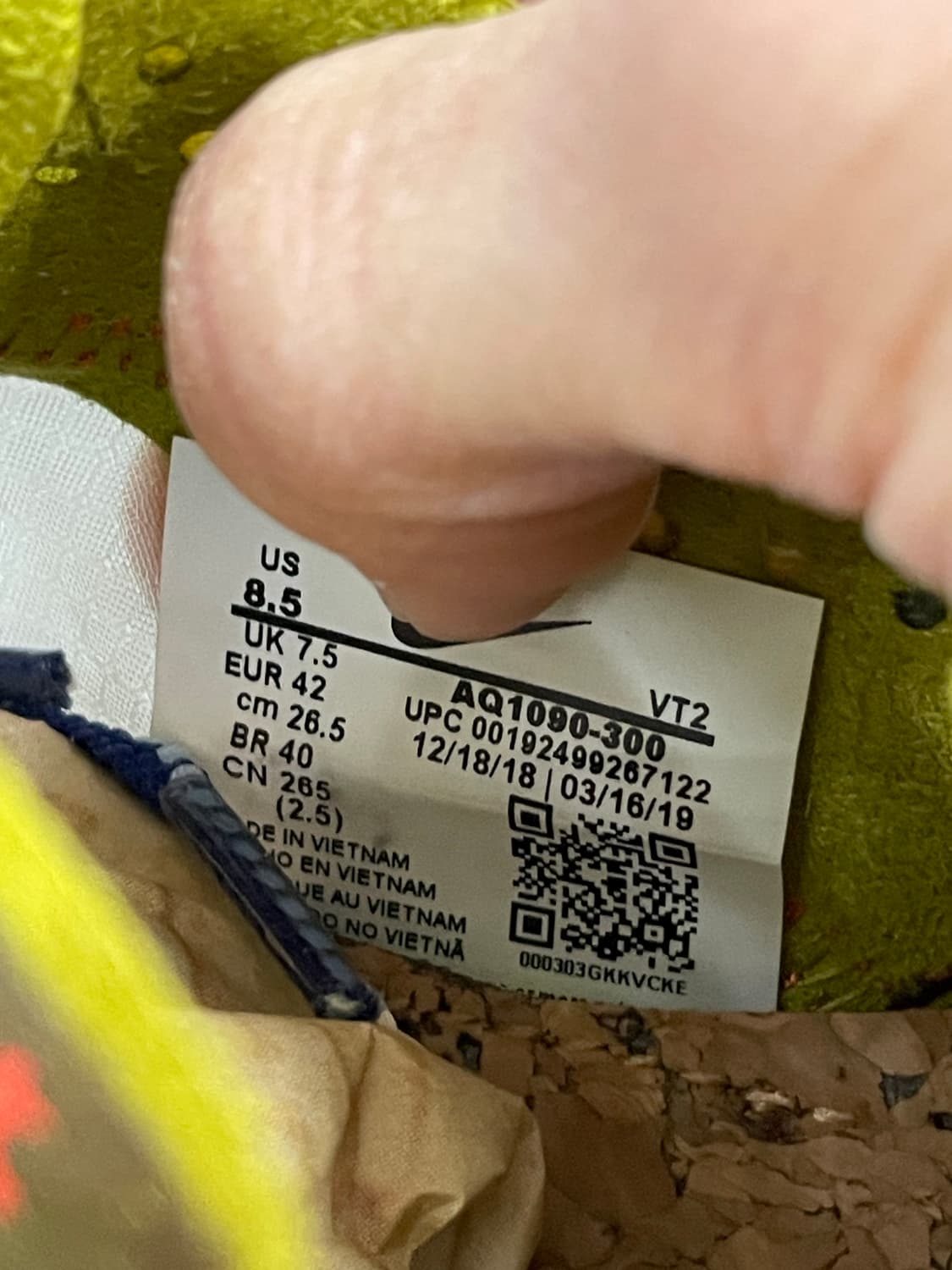 나이키 리액트 엘리먼트 87 모스 265 상품이미지9