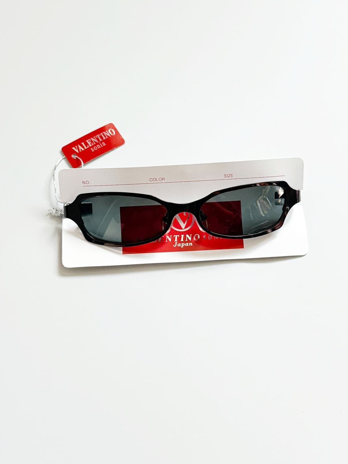 VALENTINO SONIA JAPAN 메탈릭 스퀘어 빈티지 선글라스 상품이미지1