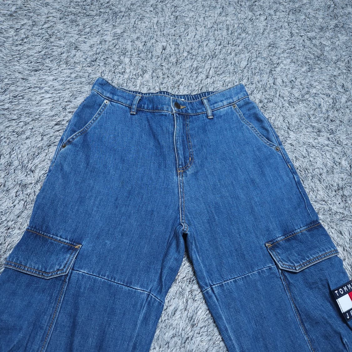 타미힐피거) M 남자 와이드데님 카고청바지 / 왕눈이샵 상품이미지2