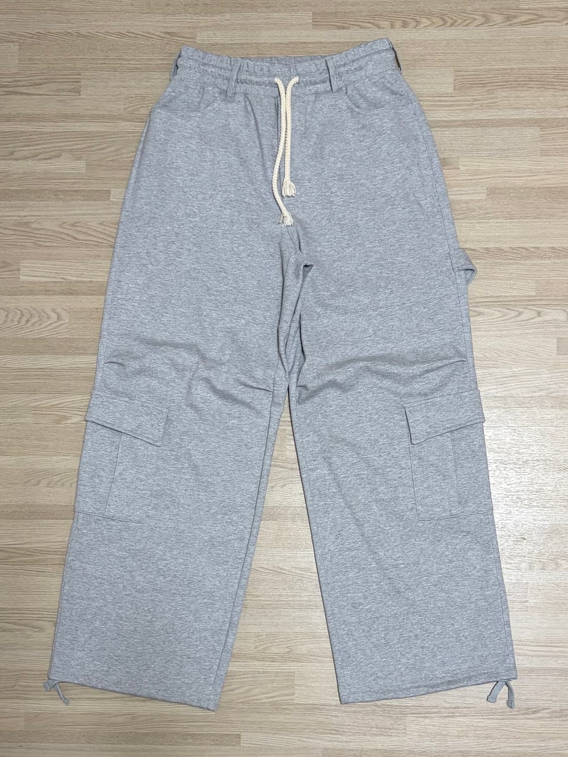 Oblique Pocket Wide Cargo Sweat Pants 상품이미지3