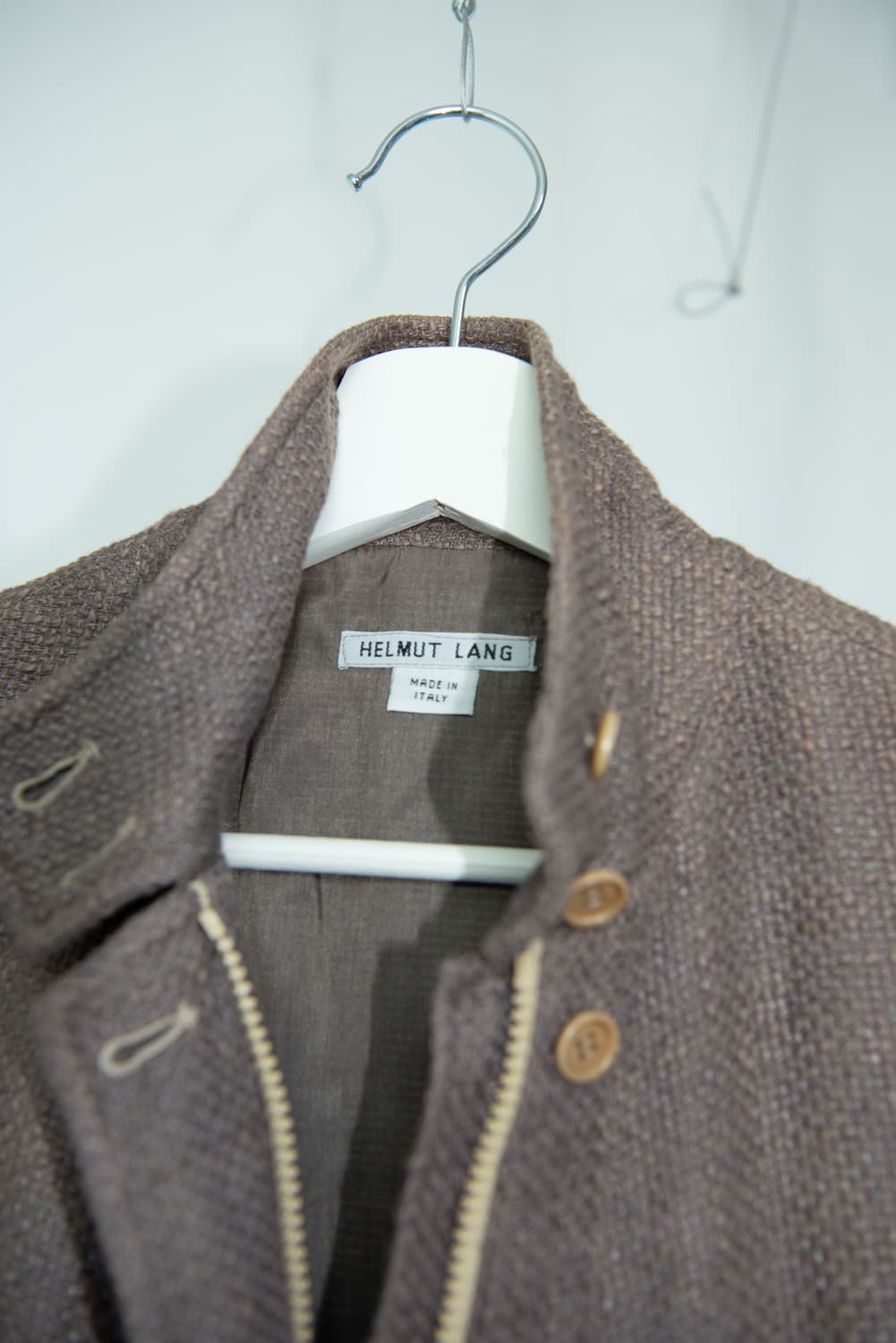 Helmut lang 2001ss linen zip up vest 40 상품이미지2