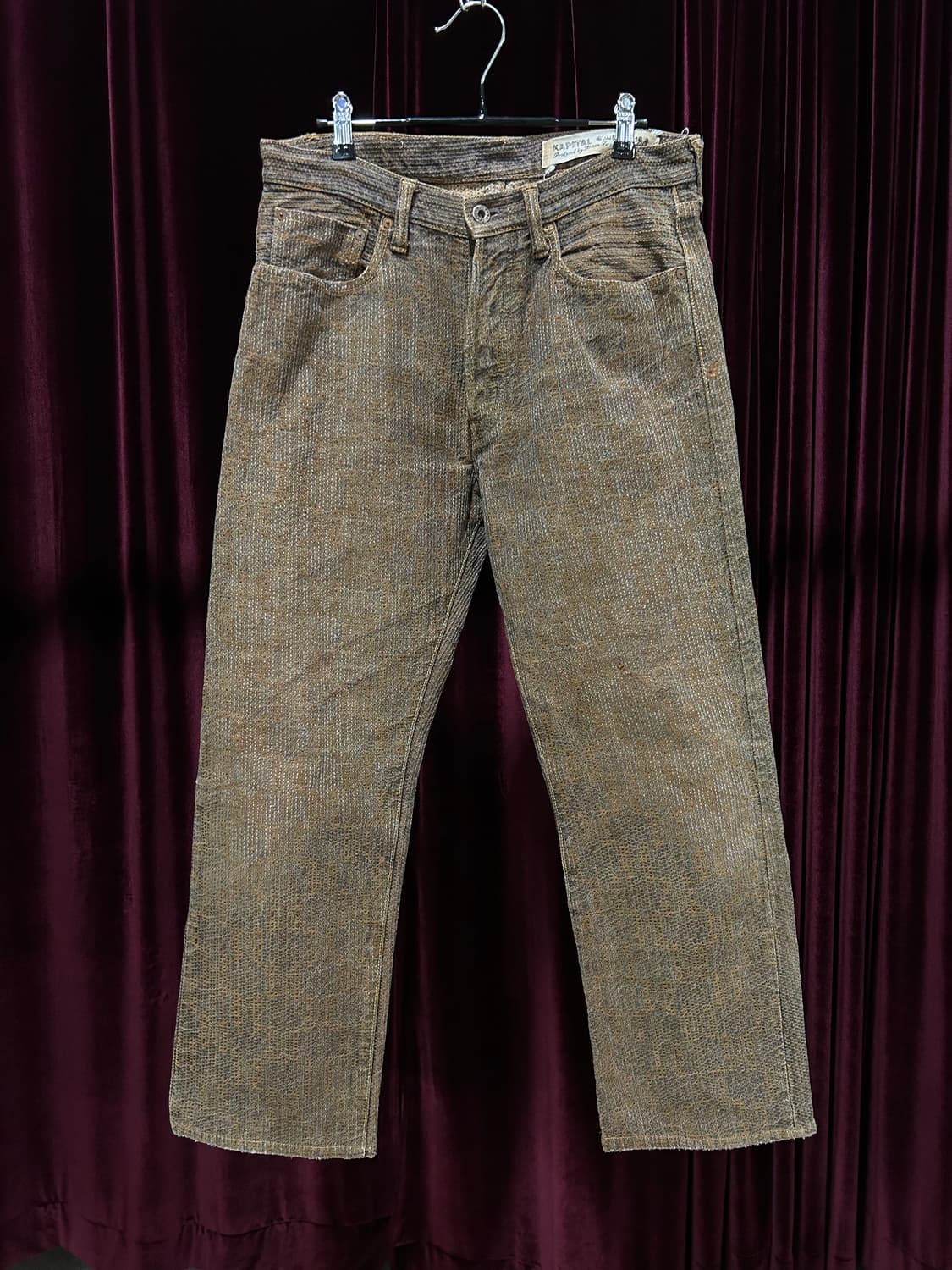 캐피탈 KAPITAL century denim pants 상품이미지2