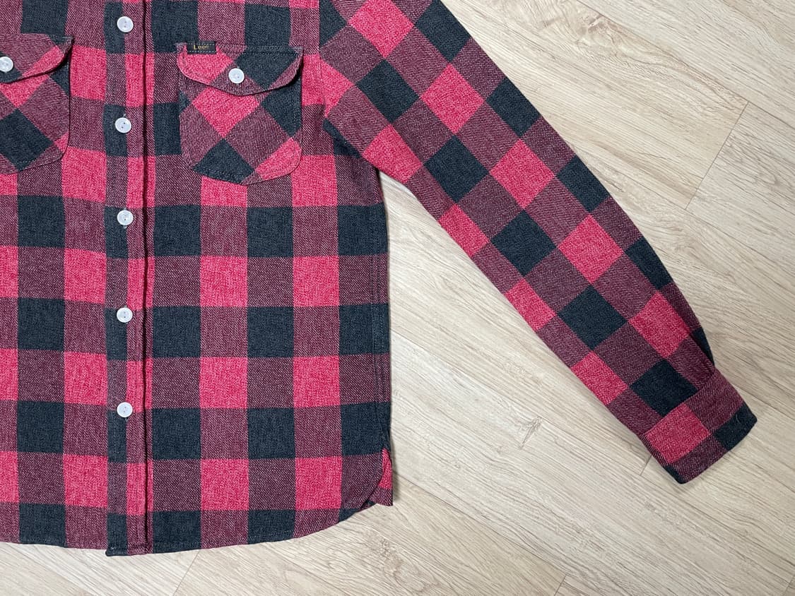 55) Lee 재팬 여성 체크 플란넬 워크셔츠(RRL&리바이스&폴로) 상품이미지6