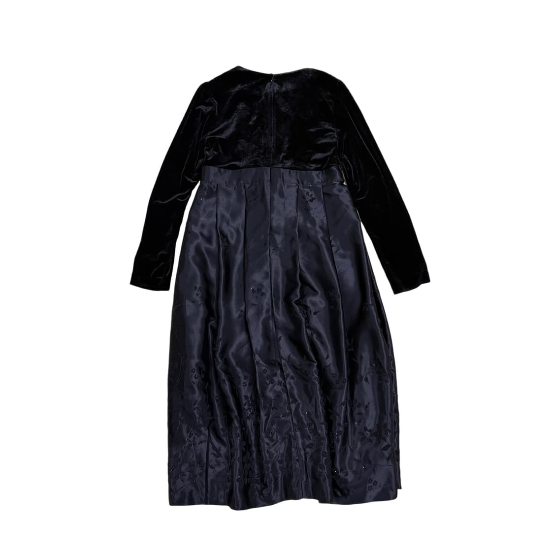 빈티지 벨벳 리본 블랙 원피스 상품이미지5