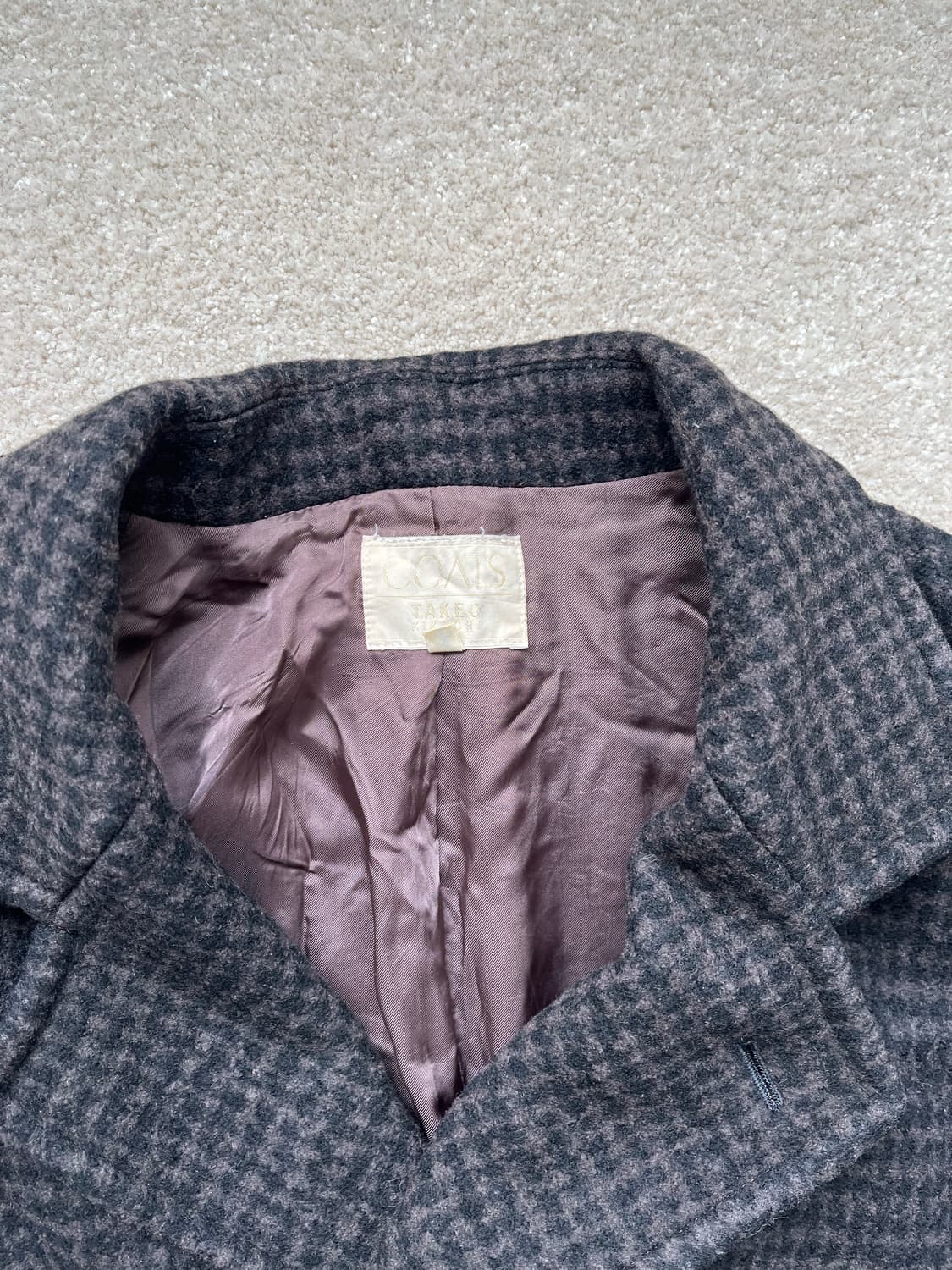 타케오키쿠치 하운드투스 더블 롱 코트 (105-110) 상품이미지4