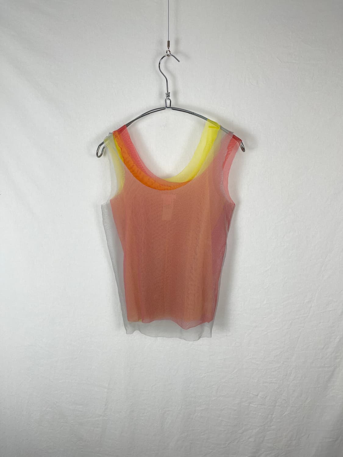 Vintage 매쉬 슬리브리스  상품이미지3