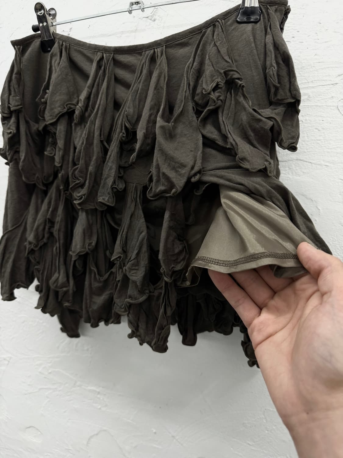 mad keen 마이크로 러플 스커트 상품이미지3