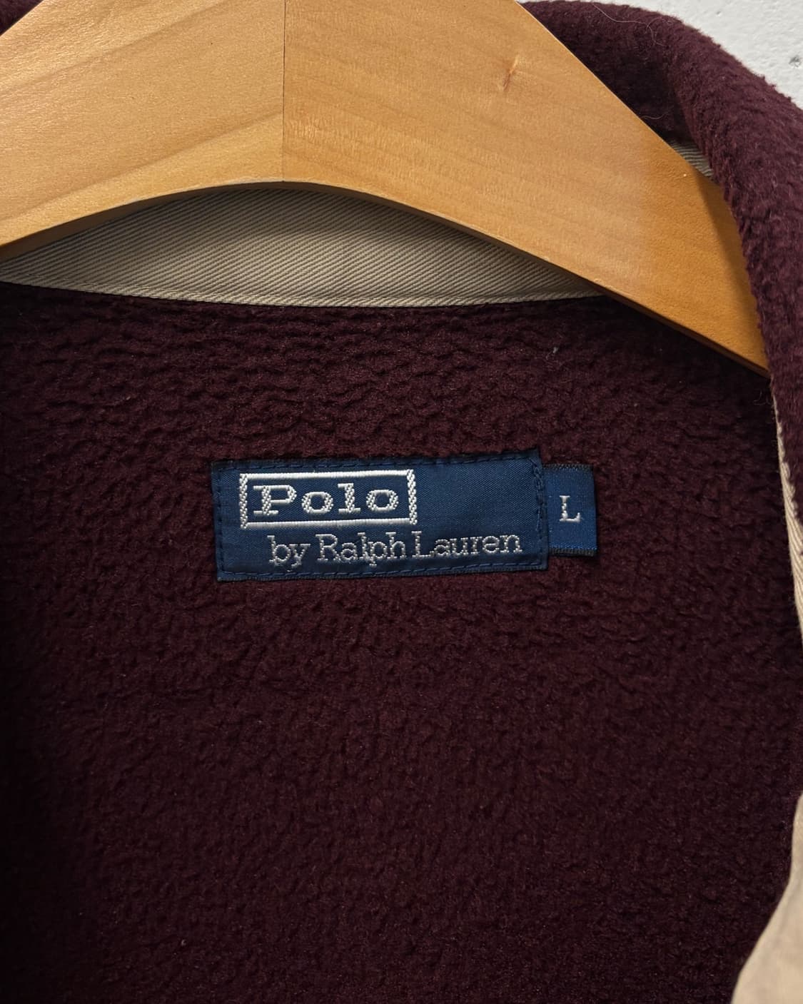 폴로 랄프로렌 후리스 블루종 상품이미지3