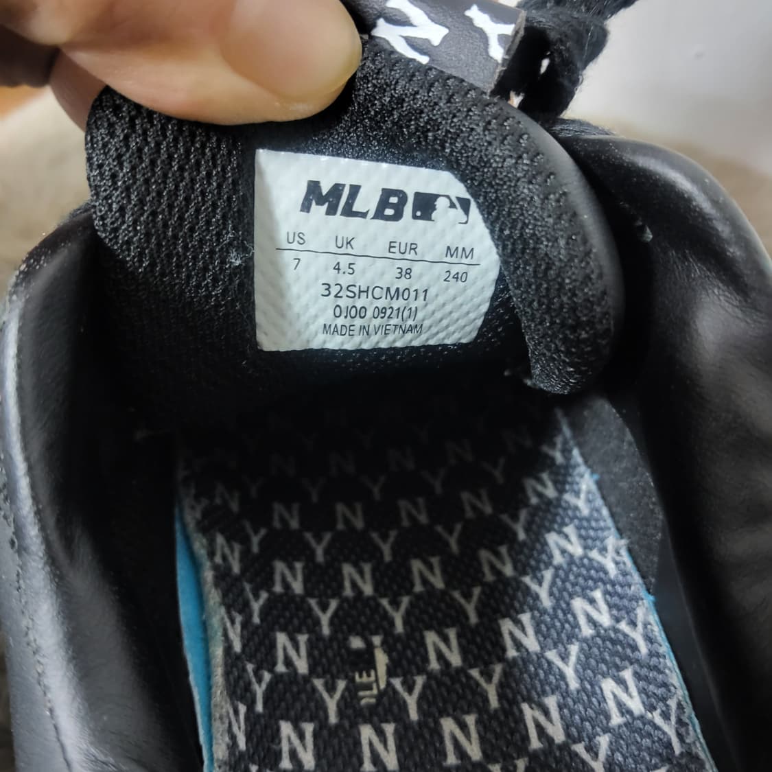 mlb 빅볼청키 240 블랙  상품이미지5