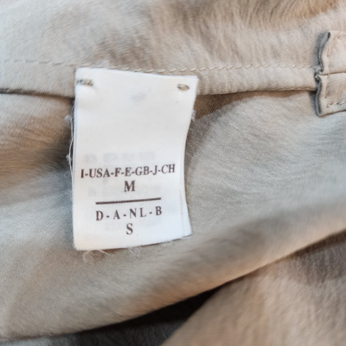 브루넬로쿠치넬리 넥포인트 실크 롱 블라우스 S 상품이미지10