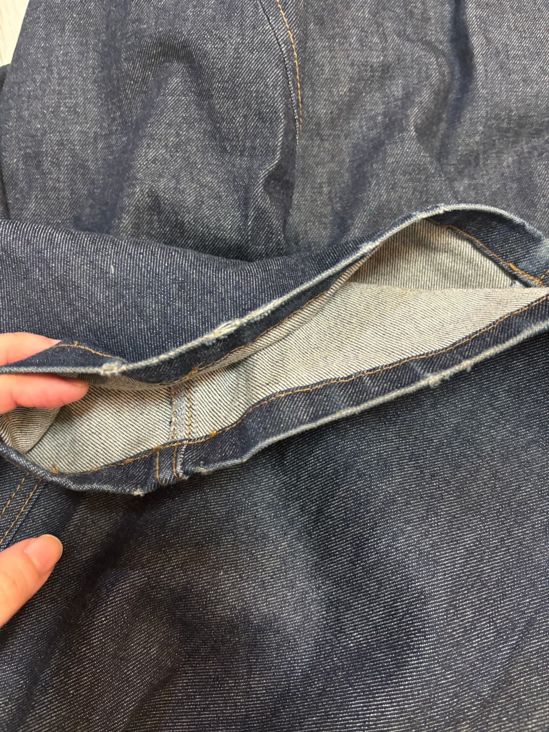 HARE 와이드 청 데님  상품이미지7