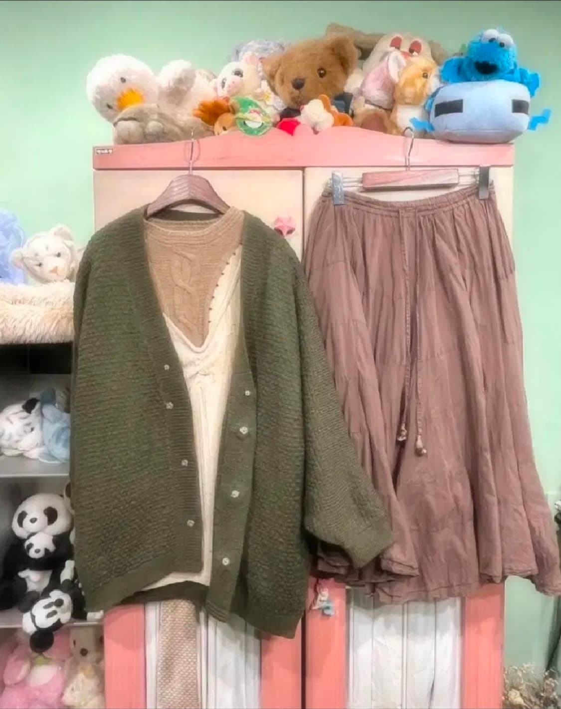 카모메산장 모리걸 빈티지 코디세트 상품이미지1