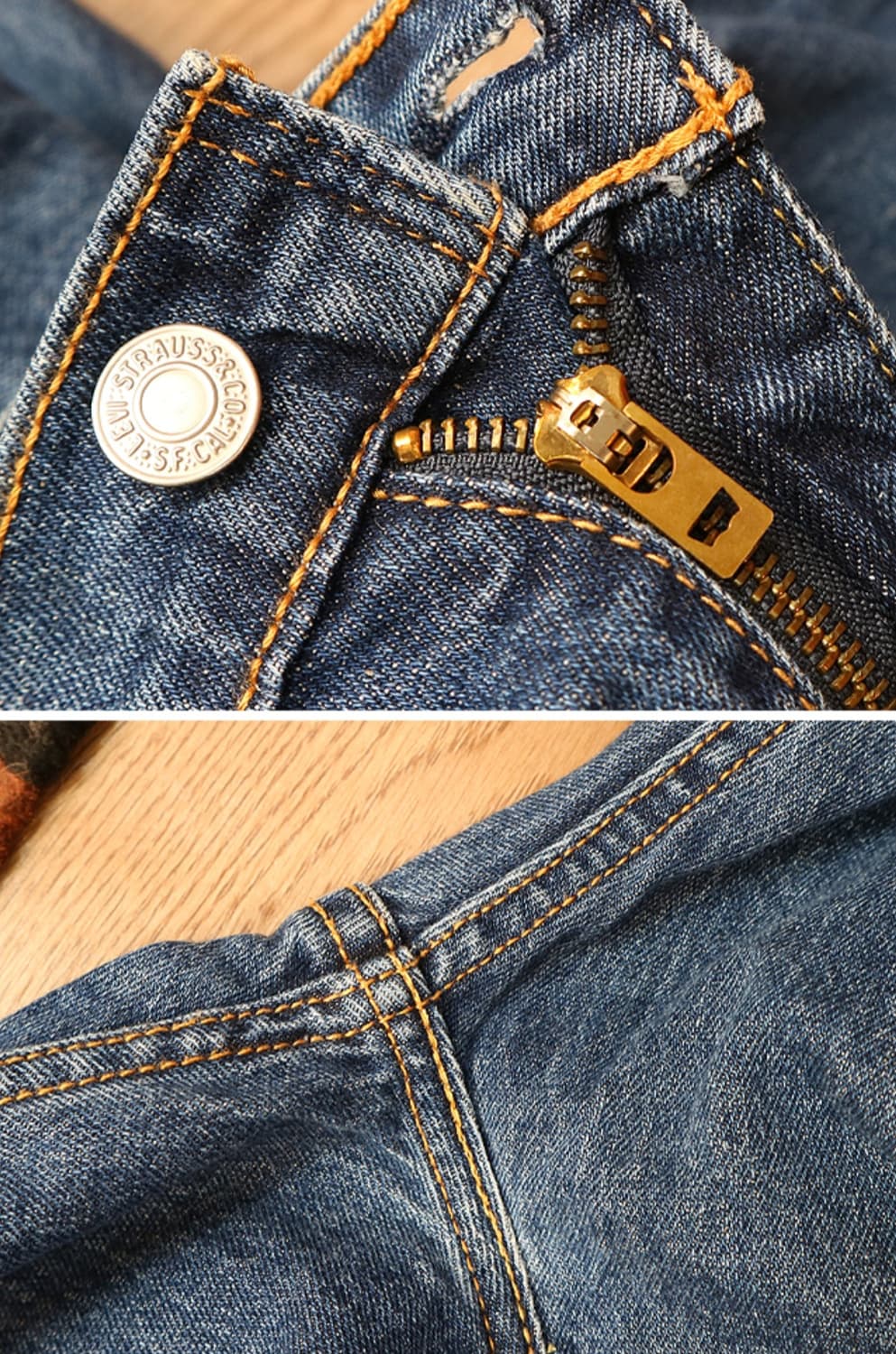 
LEVIS 리바이스 502 슬림핏 데님 33사이즈  상품이미지8