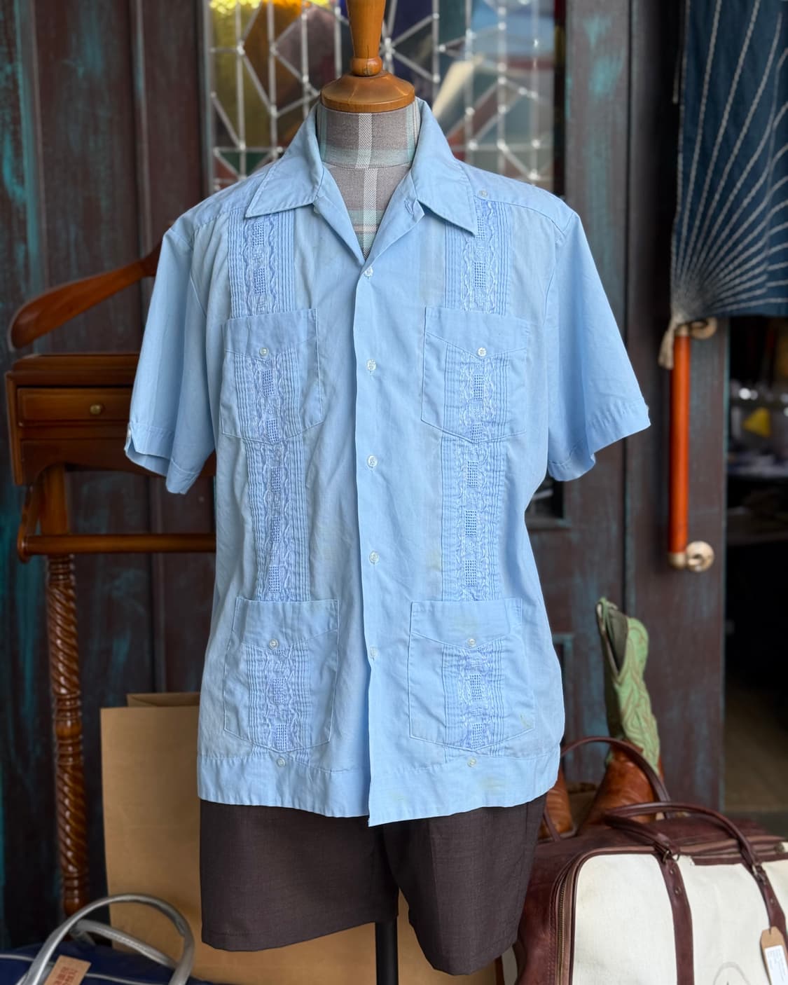 70-80‘s Revgo 구아야베라 셔츠 L 상품이미지7