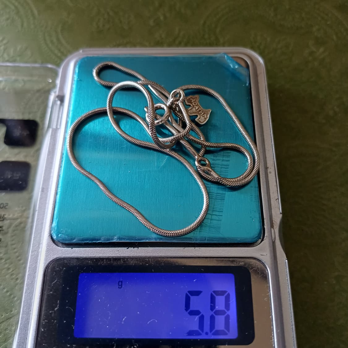 아가타 은목걸이  상품이미지5