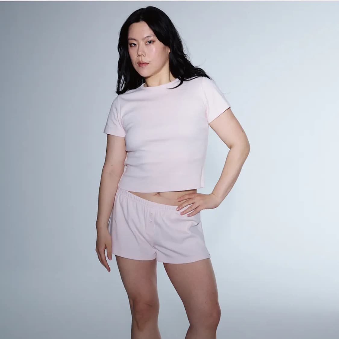 글로니 버튼 플라이 미니 쇼츠 반바지 스트로베리 상품이미지2