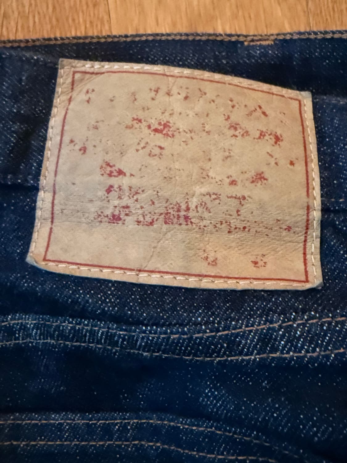UNUSED 13oz Wide Denim Pants (3) 상품이미지4