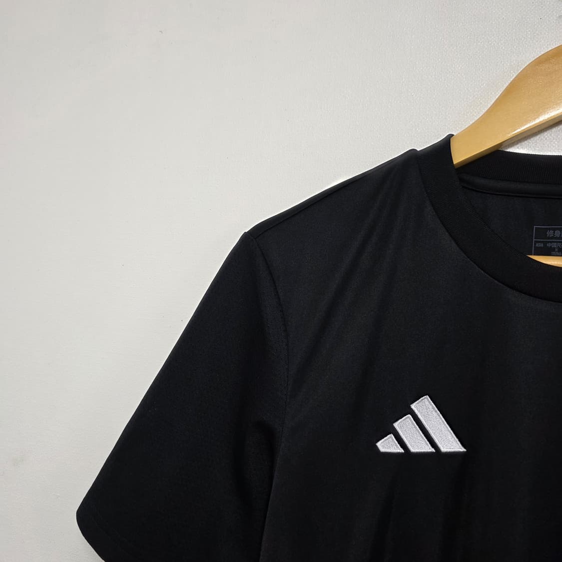 95 아디다스 삼선 반팔 져지 티셔츠 검흰 블랙 상품이미지2