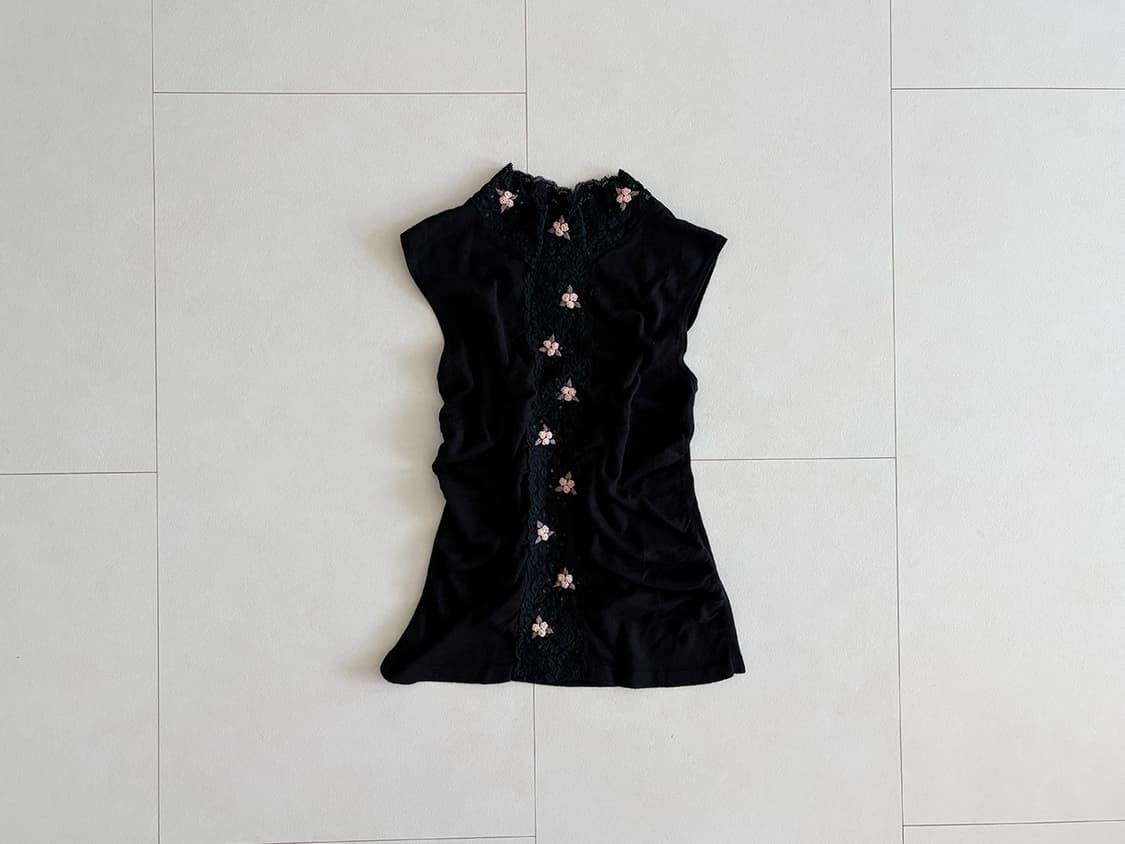 floral lace sleeveless 상품이미지2