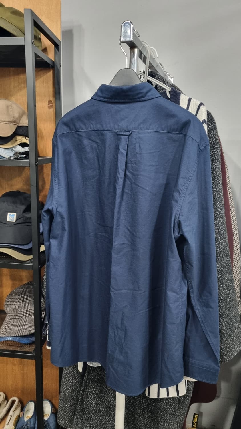 bean pole) 빈폴 네이비색 남방 셔츠 100~105(L) 상태최상 상품이미지3