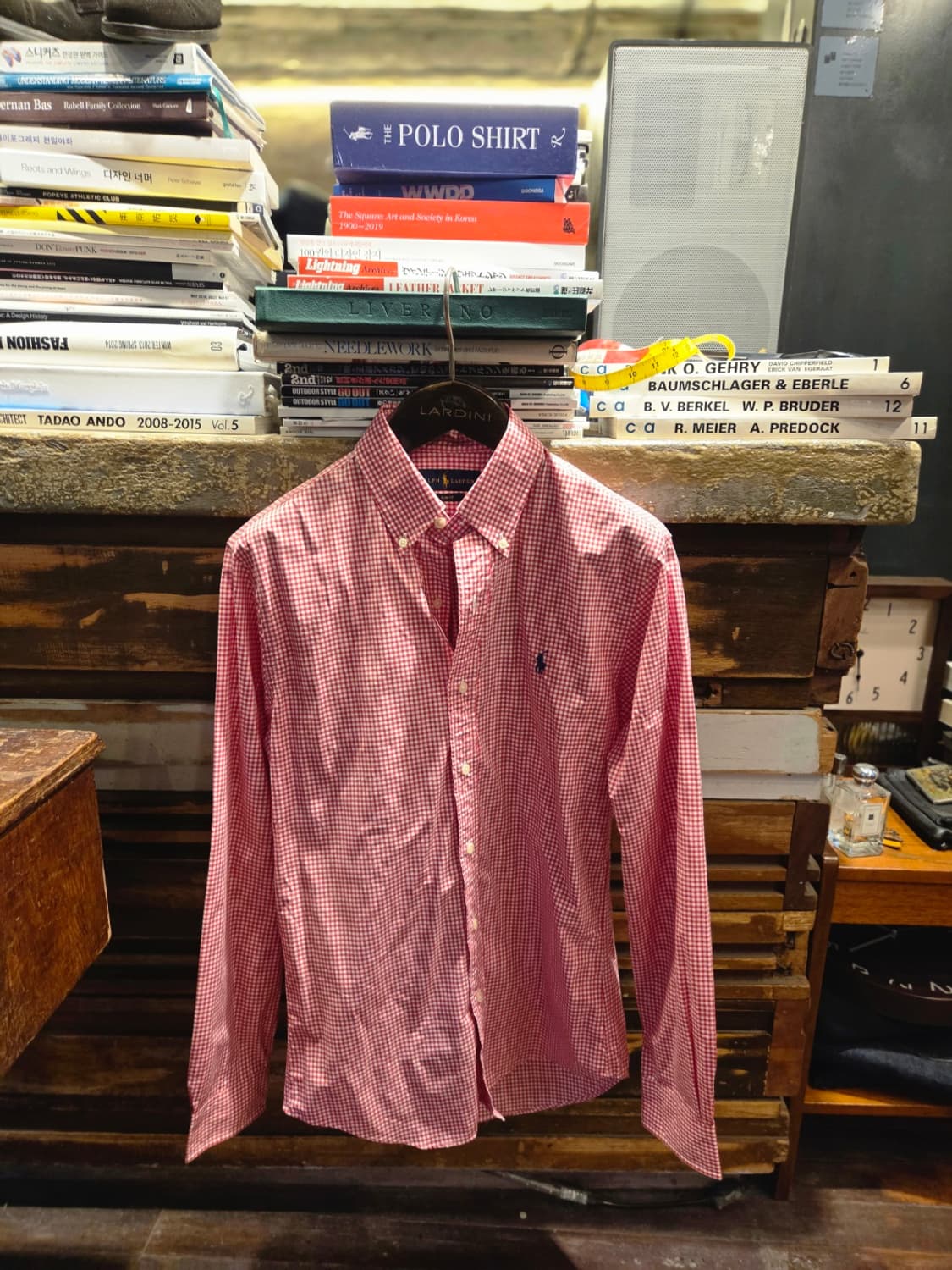 폴로랄프로렌 깅엄패턴 버튼다운셔츠  상품이미지6