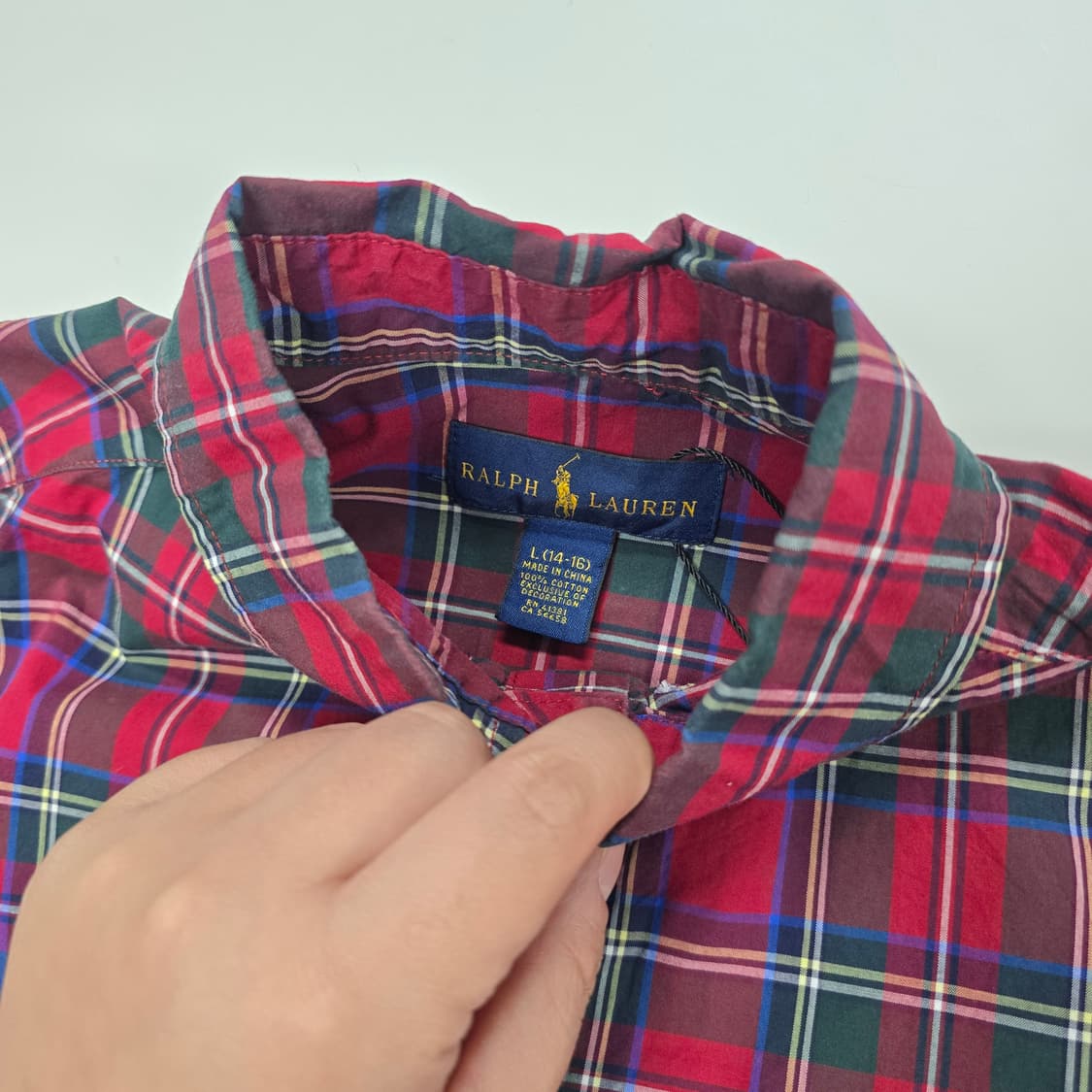 14-16t 랄프로렌 키즈 셔츠 상품이미지5