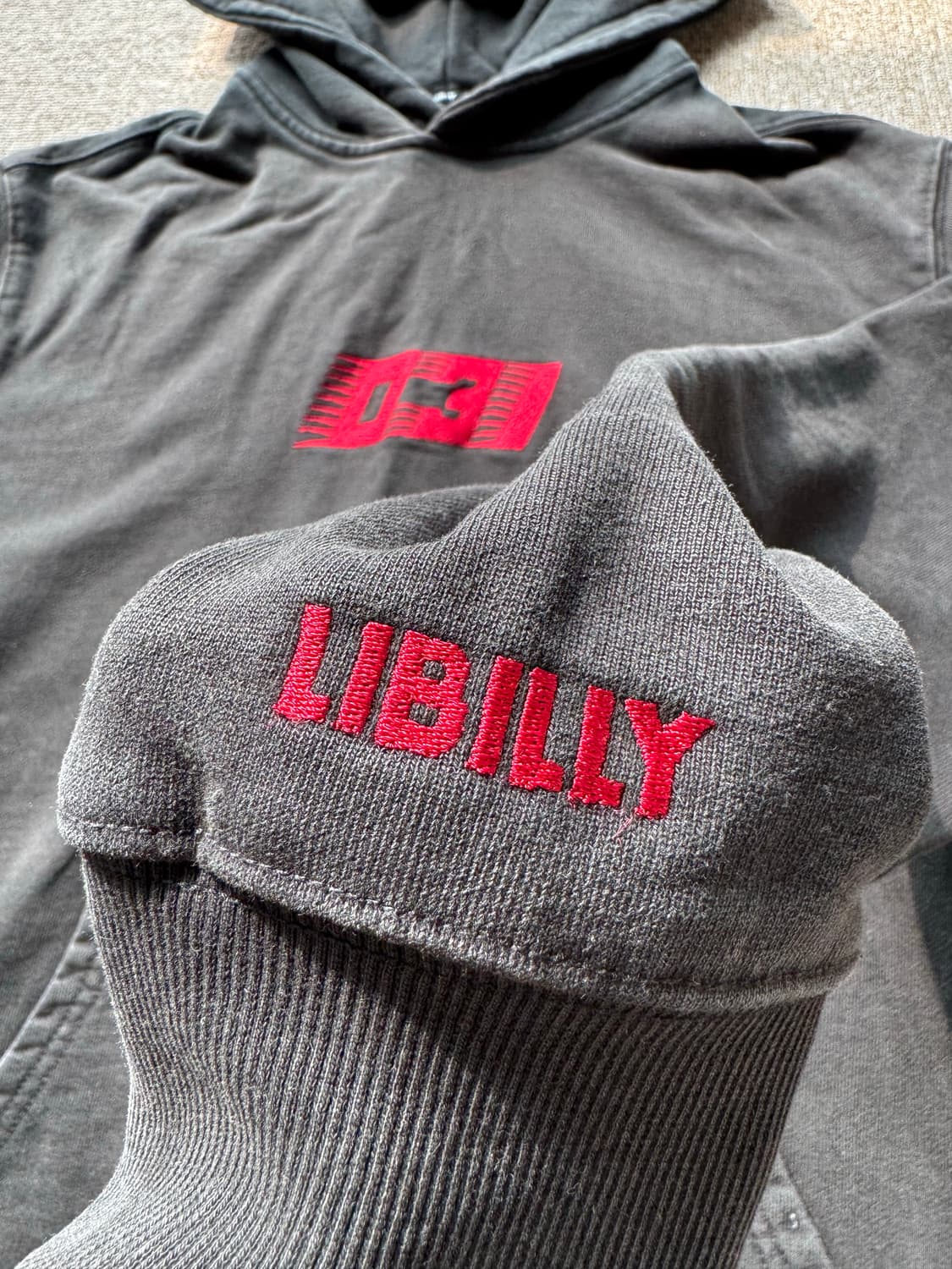 리빌리 다크룸 후드티 덕소  상품이미지2