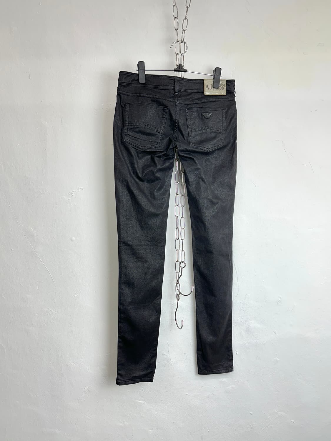Armani Jeans Coated Skinny Pants 상품이미지1