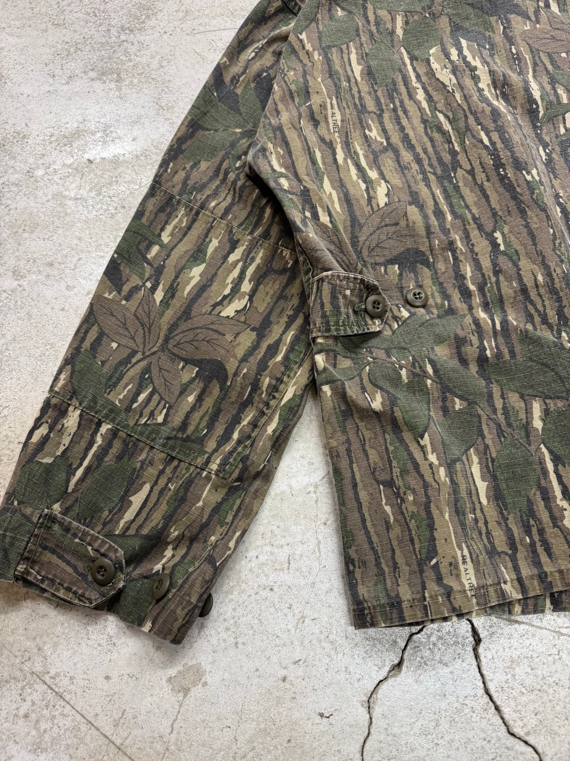 80s 리얼트리 립스탑 BDU  필드자켓 상품이미지7