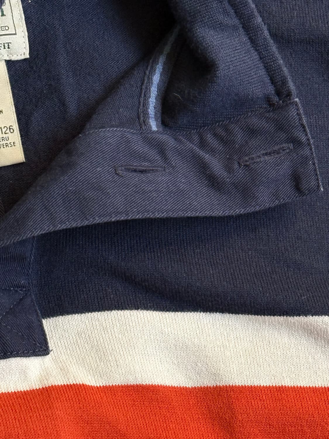 엘엘빈 1/4 단추 풀오버 스웻셔츠 상품이미지3