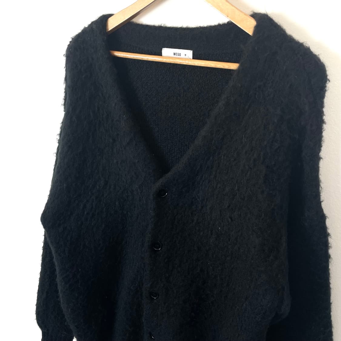WEGO 퍼 가디건 상품이미지3