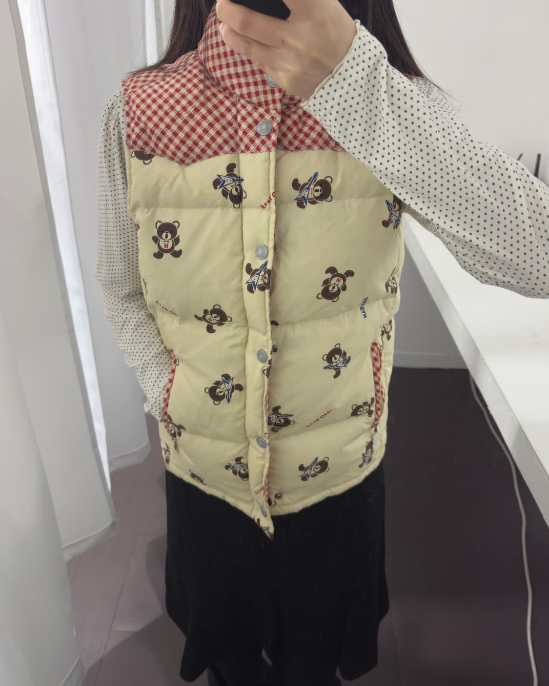 hysteric glamour f**kbear vest padding 상품이미지1