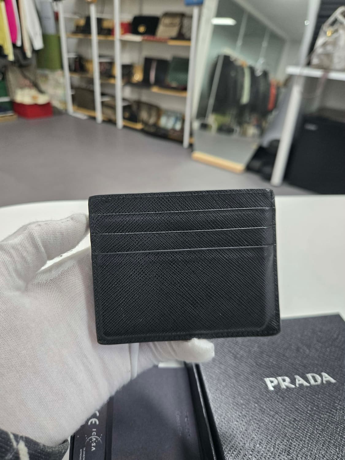 [50%세일] 프라다 사피아노 카드지갑 상품이미지2