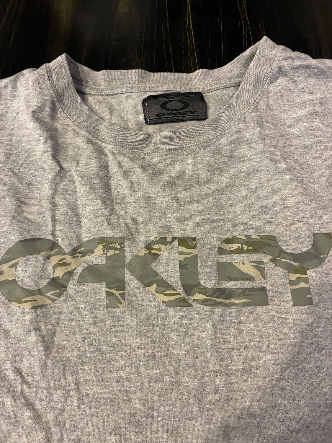 M) 오클리 카모 로고 긴팔 티셔츠 롱슬리브 상품이미지2