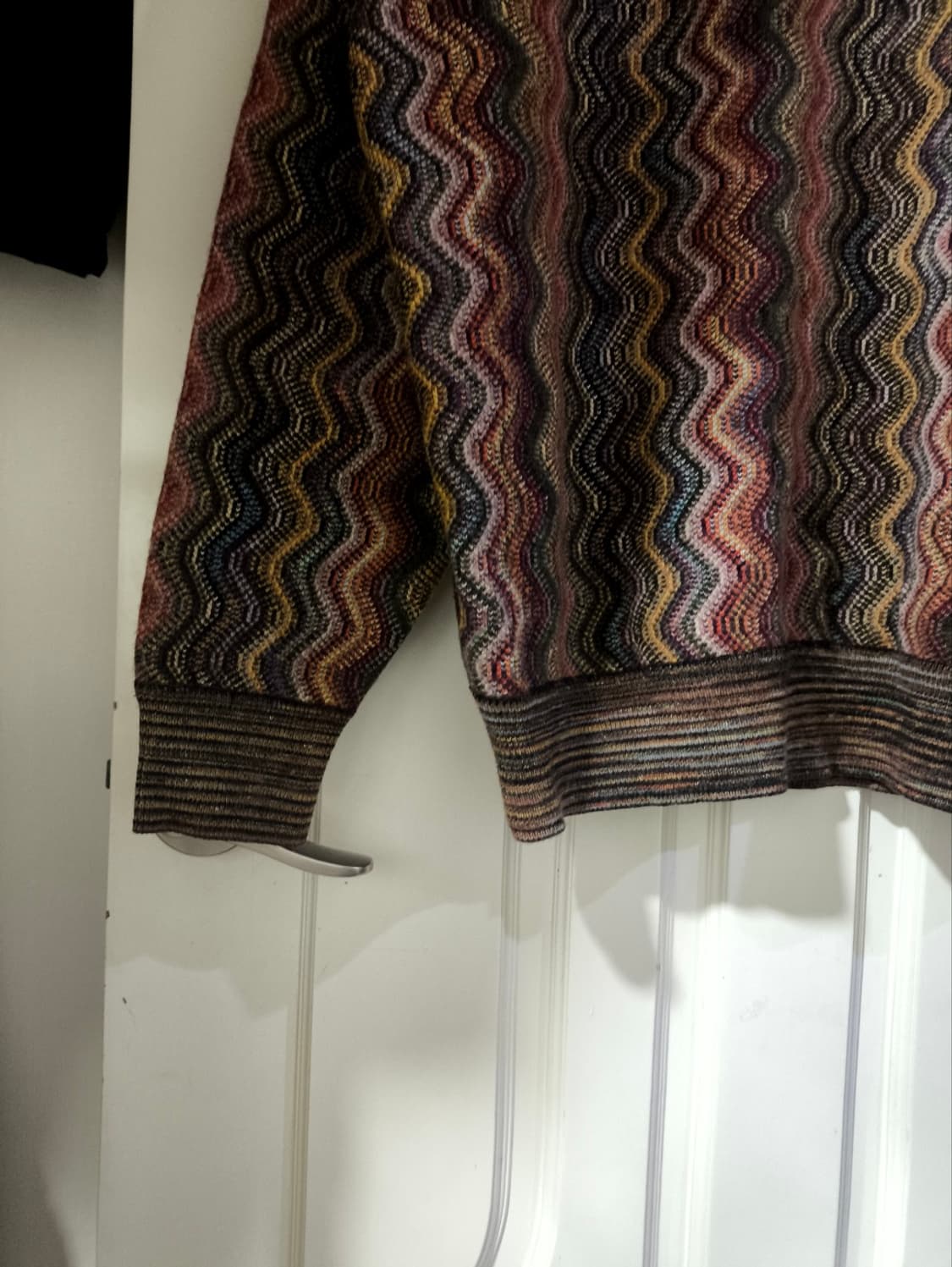 90's 마시모 패턴 니트 울 상품이미지3