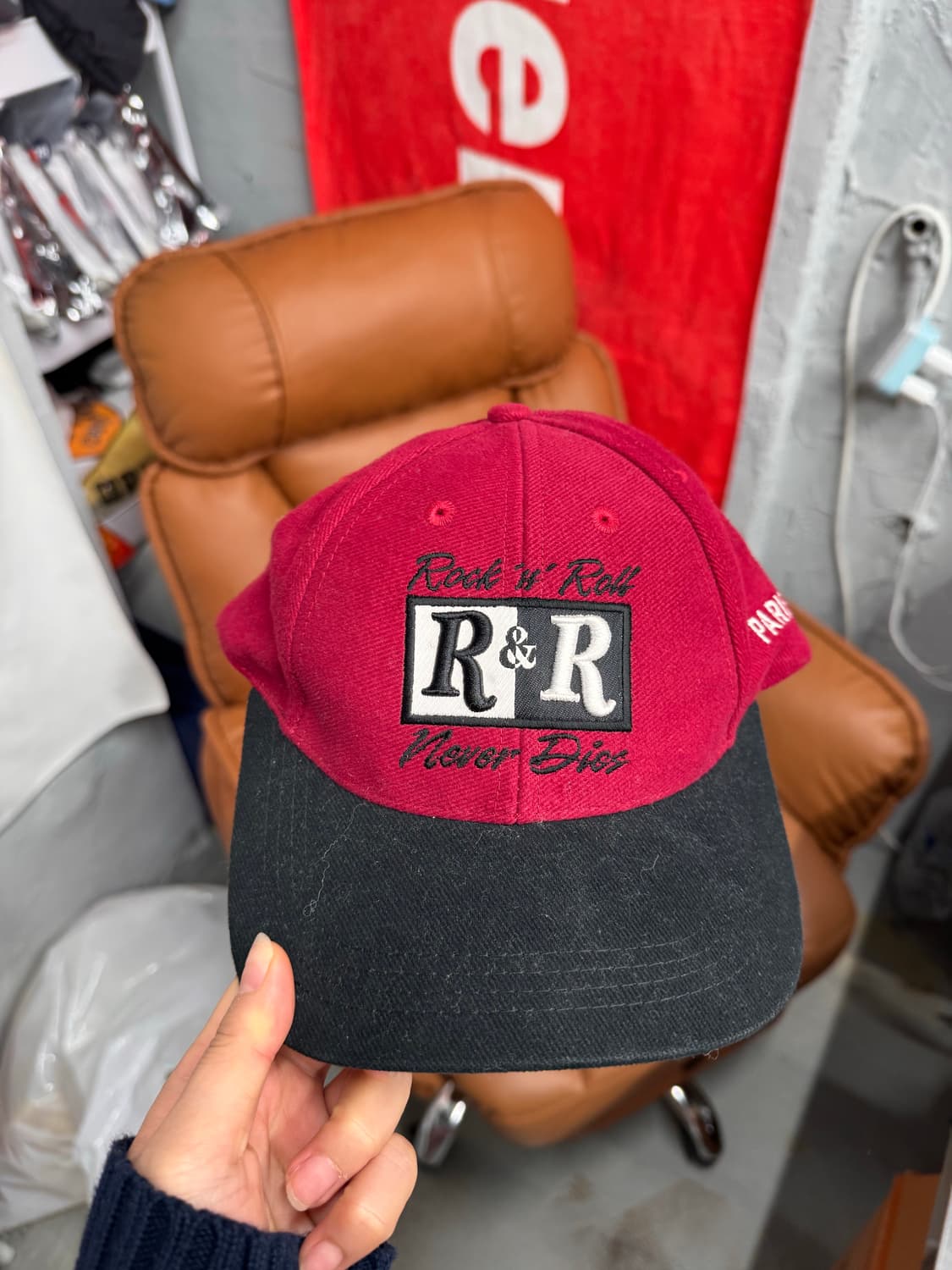 빈티지 하드락 캡 모자  상품이미지1