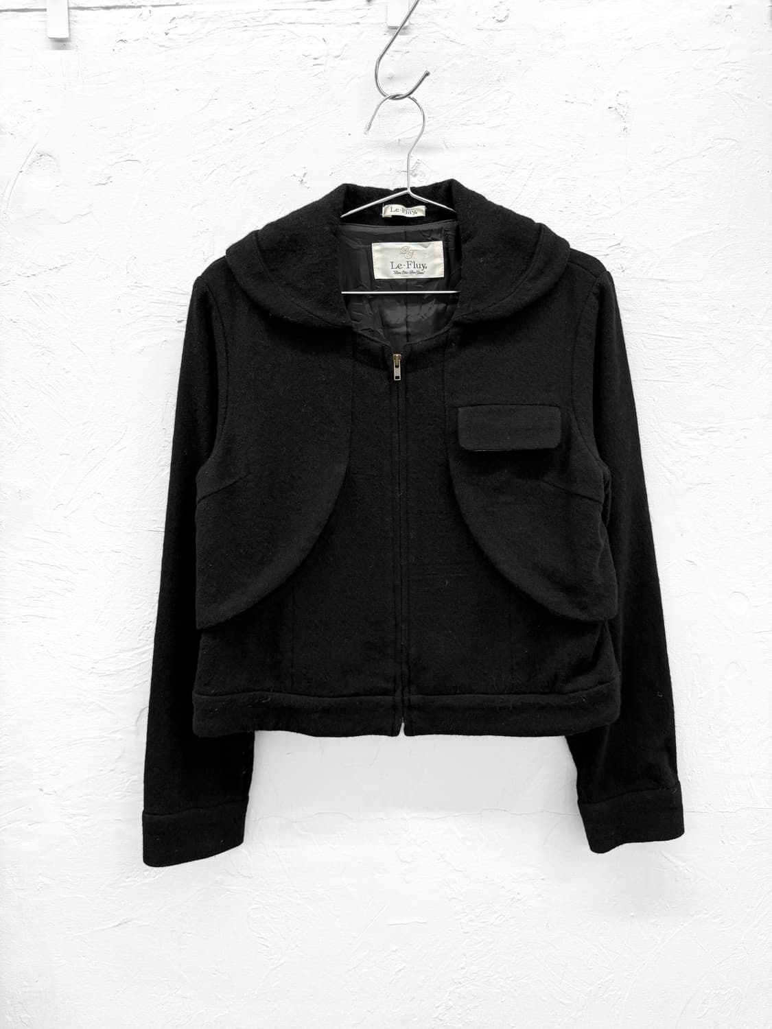 le-fluy 울 집업 자켓 상품이미지1