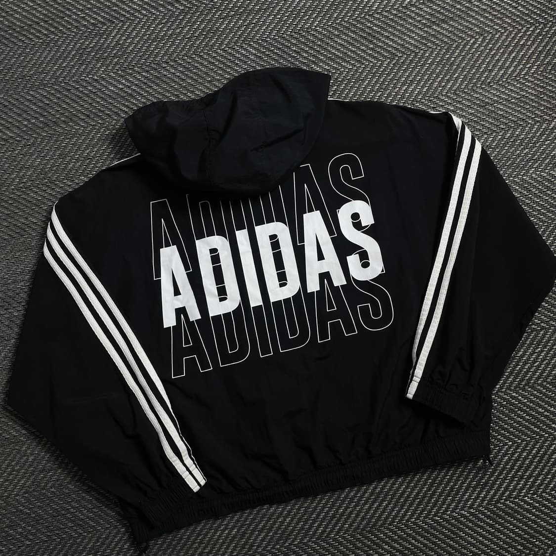 아디다스 신형 박시핏 빅로고 바람막이 y 4214 상품이미지1