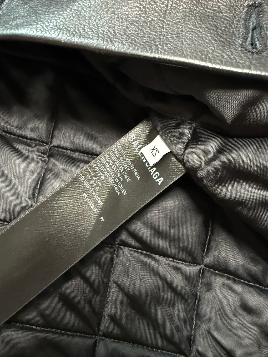 [xs] 발렌시아가 버팔로 레더 자켓 상품이미지5