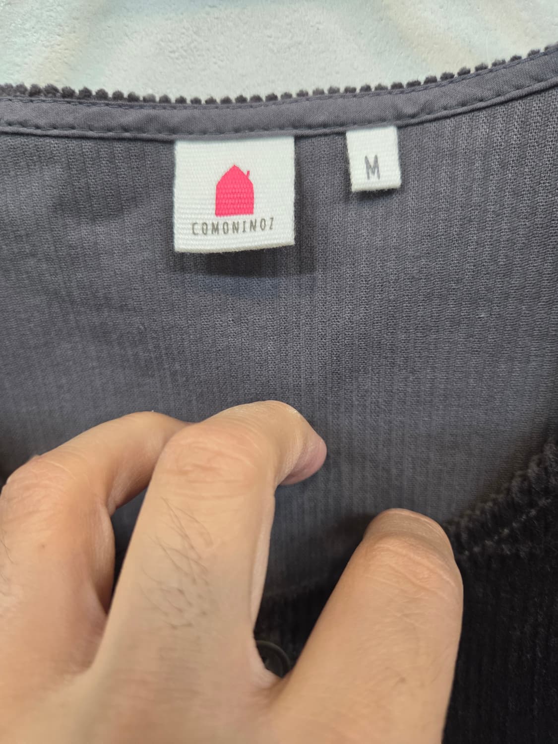 꼬모니노즈 코듀로이 조끼 m 상품이미지3