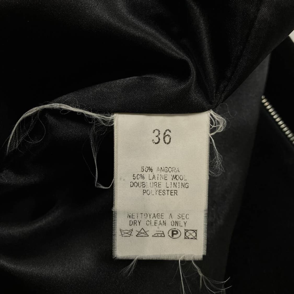 아네스베 riri zip 버클 하이넥 코트 상품이미지7