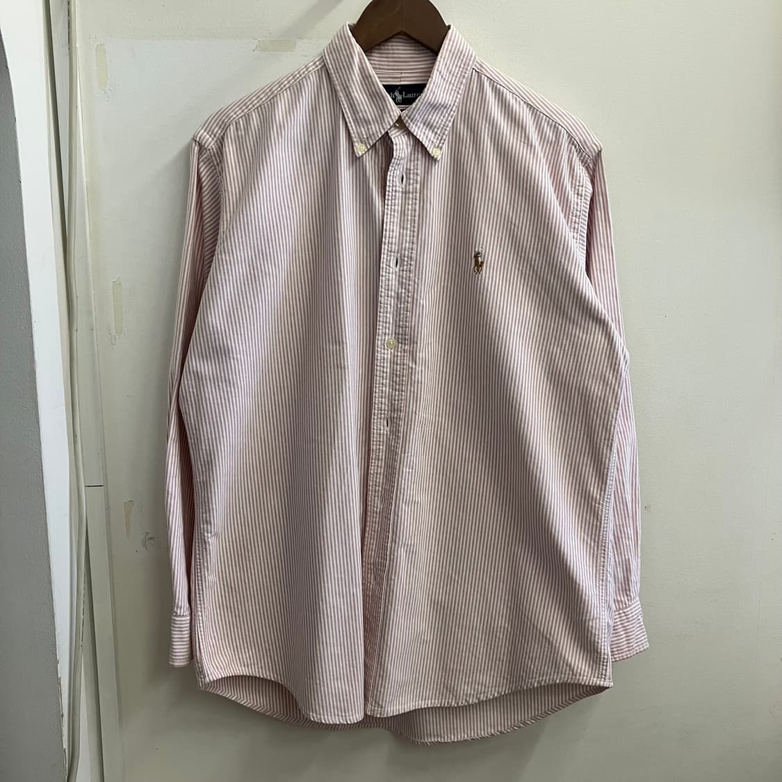 N150 폴로 옥스포드 스트라이프 셔츠 상품이미지1