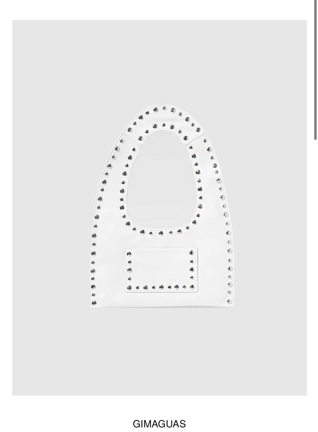 Gimaguas 기마구스화이트 미니 백 상품이미지8