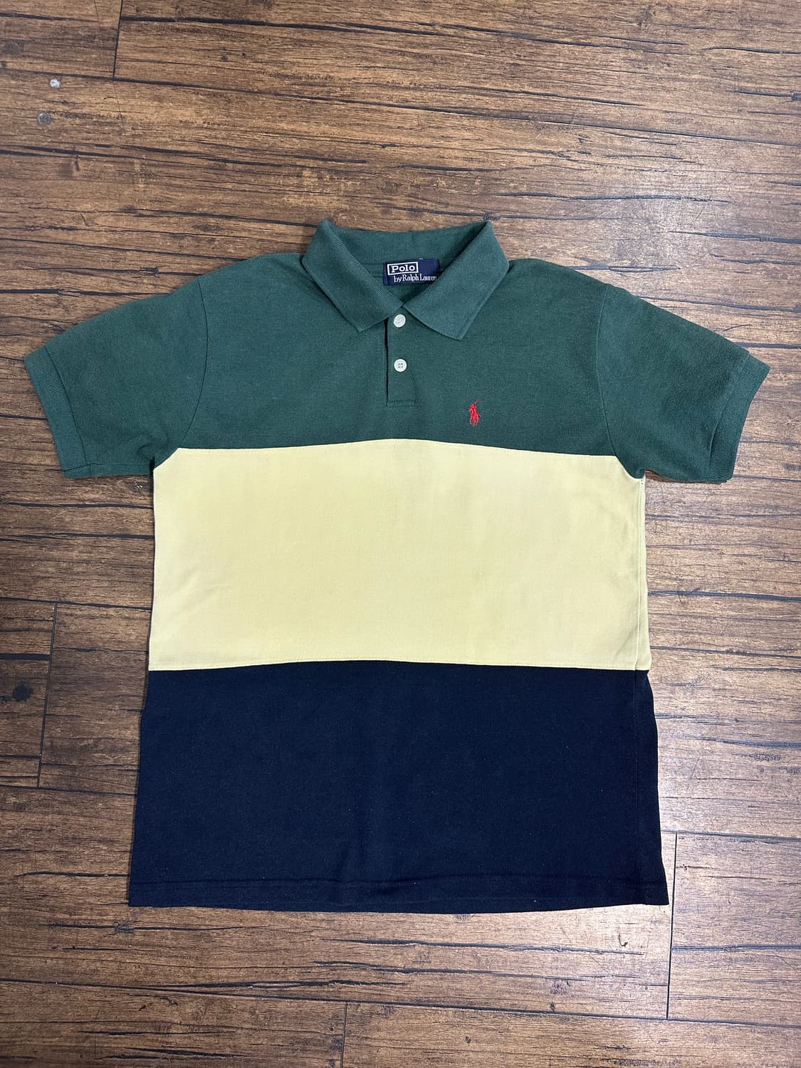 폴로 랄프로렌 배색 카라티 S~M 상품이미지1