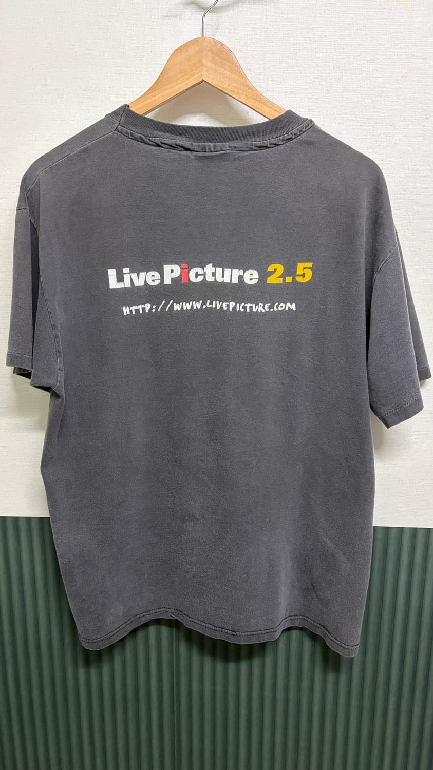 Live Picture 2.5 빈티지 티셔츠 상품이미지2