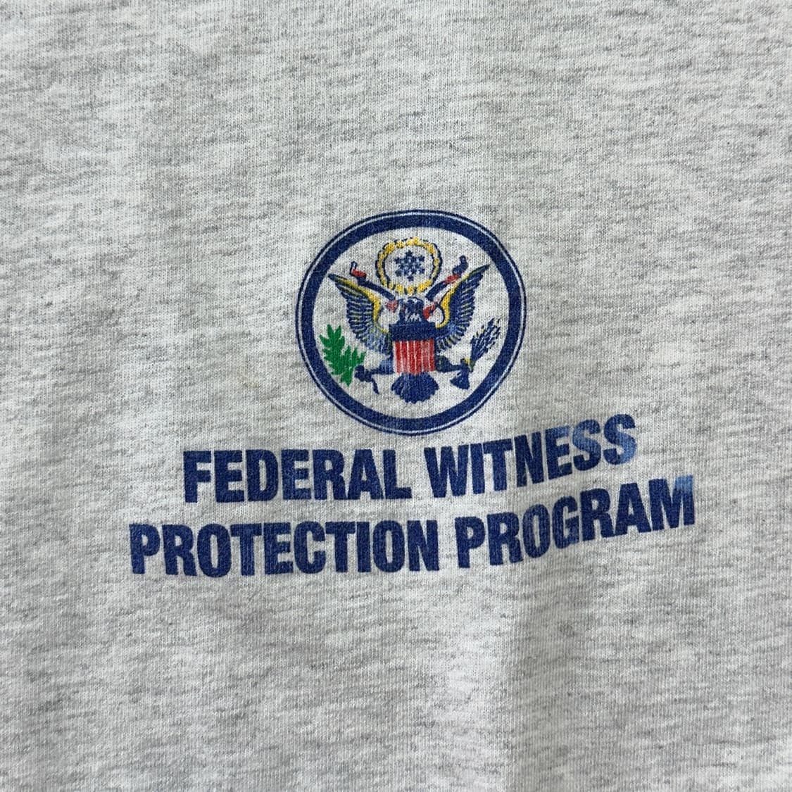 90s USA 증인보호프로그램 빈티지 싱글스티치 티셔츠 XL 상품이미지5