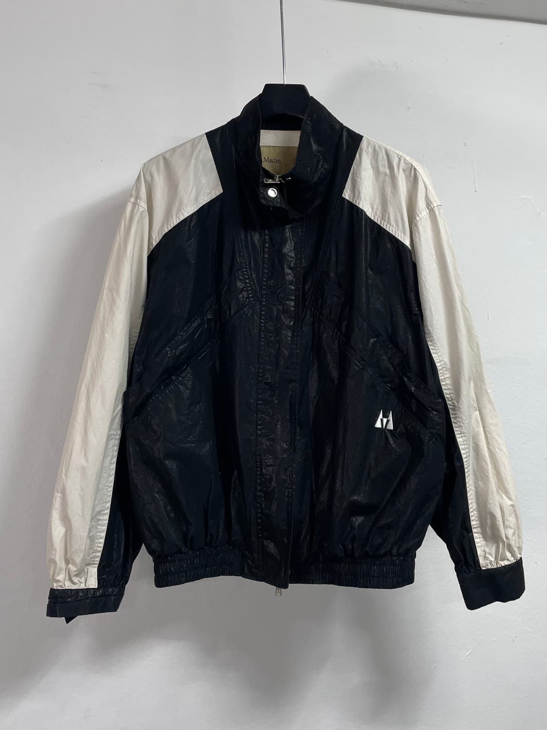 마뗑킴 빅로고 코팅 블루종 자켓(on.586) 상품이미지2