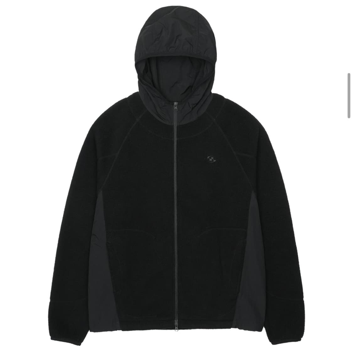 산산기어 플리스 재킷 블랙 25FW 상품이미지1